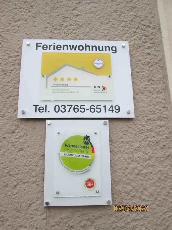 Zentrale-Ruhige Ferienwohnung Reichenbach im Vogtland Buitenkant foto