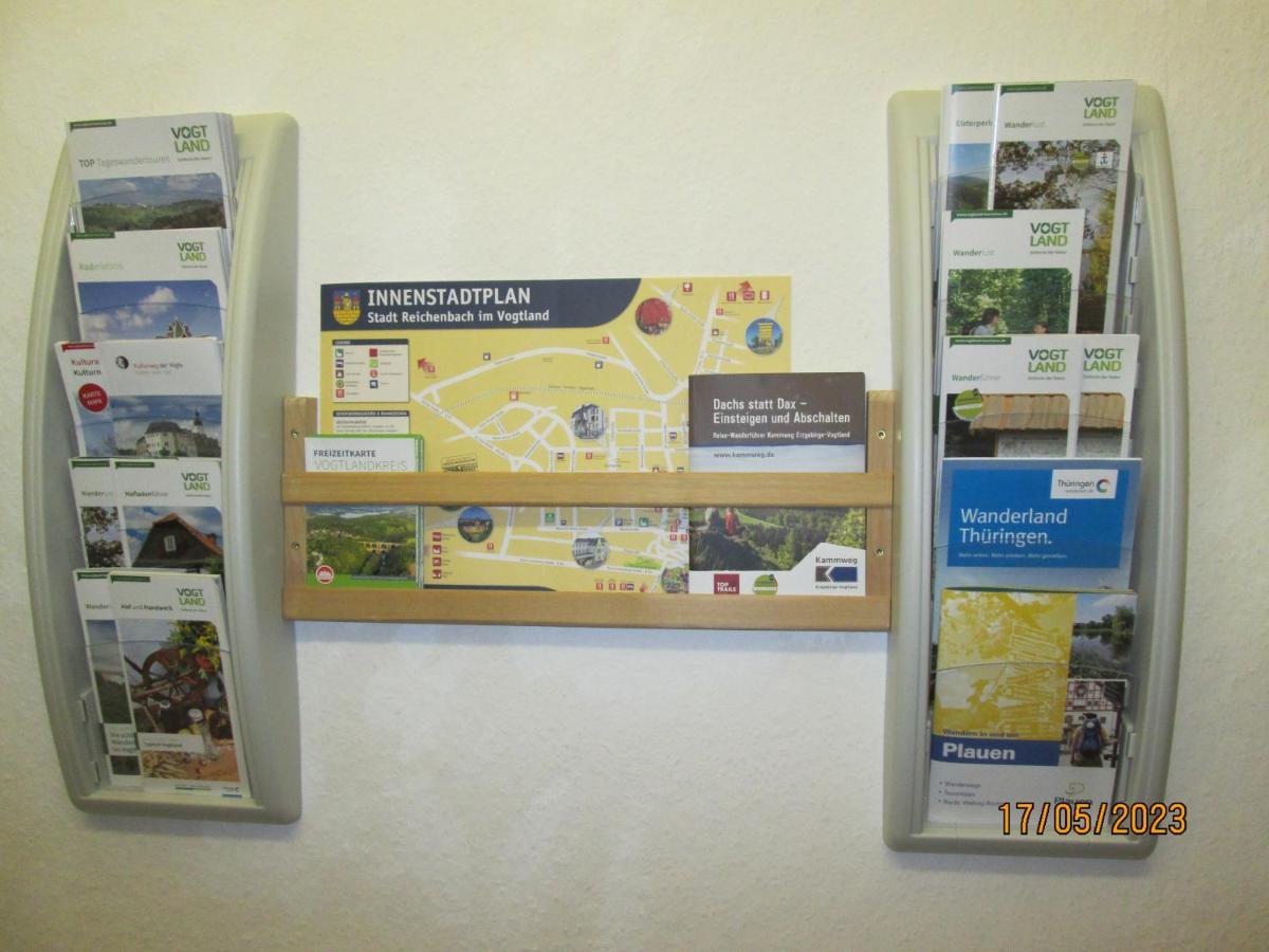 Zentrale-Ruhige Ferienwohnung Reichenbach im Vogtland Buitenkant foto
